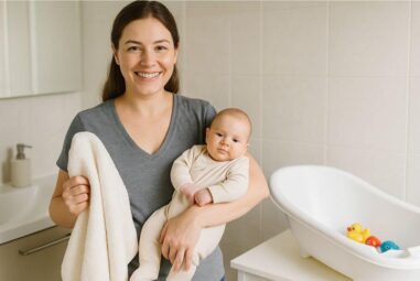 Como Dar Banho em Bebês com Segurança e Carinho